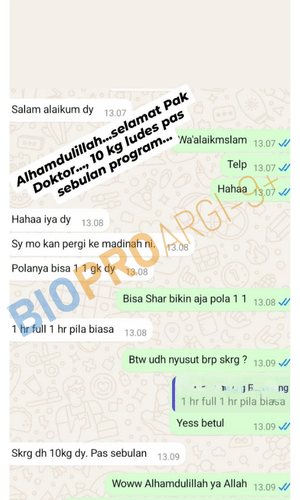 Testimoni BioProargi
